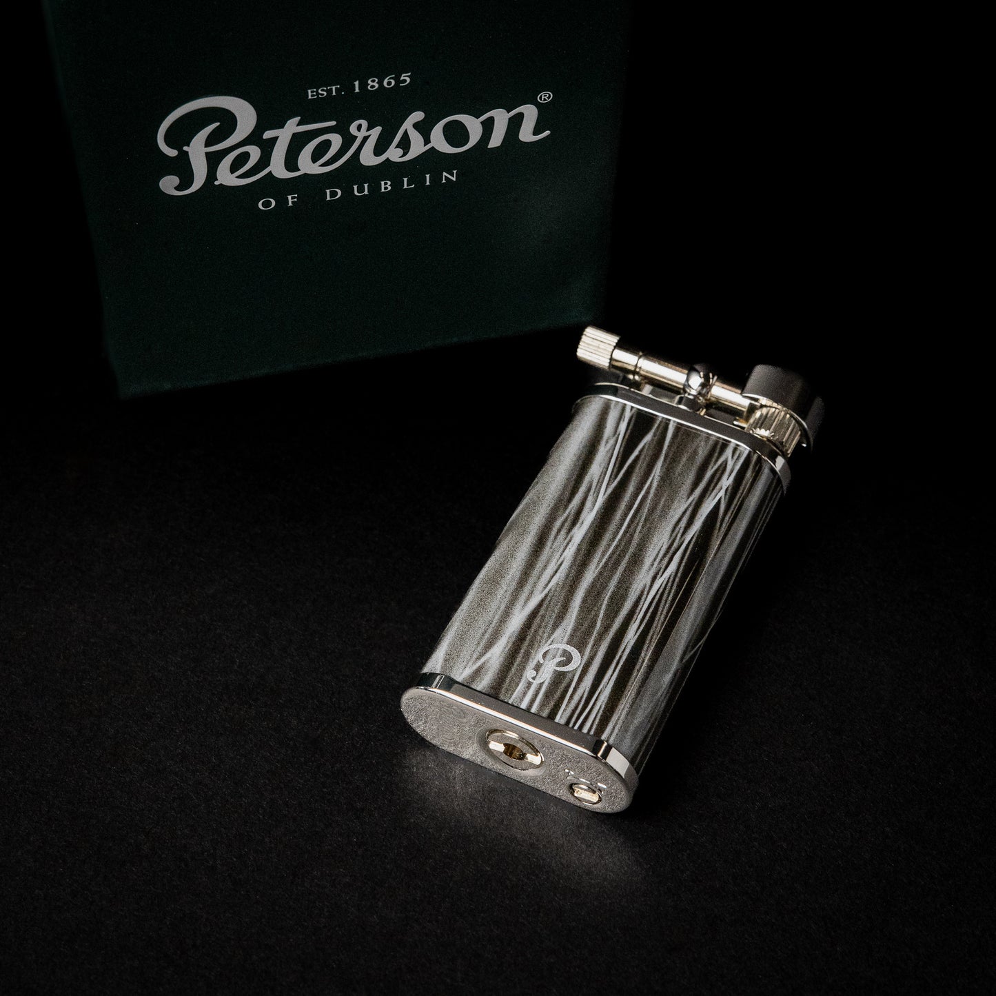 PETERSON PIPE LIGHTER GREY