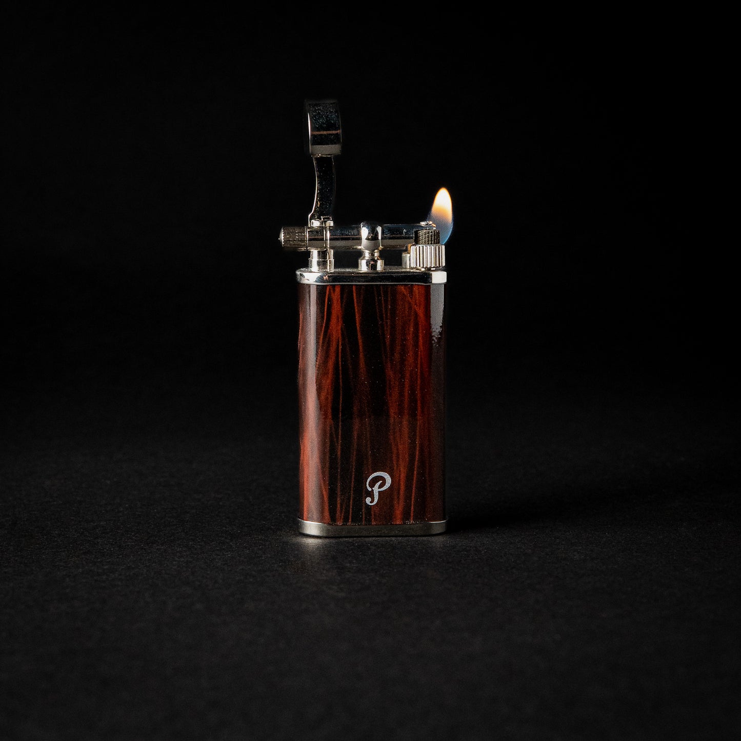 PETERSON PIPE LIGHTER BROWN