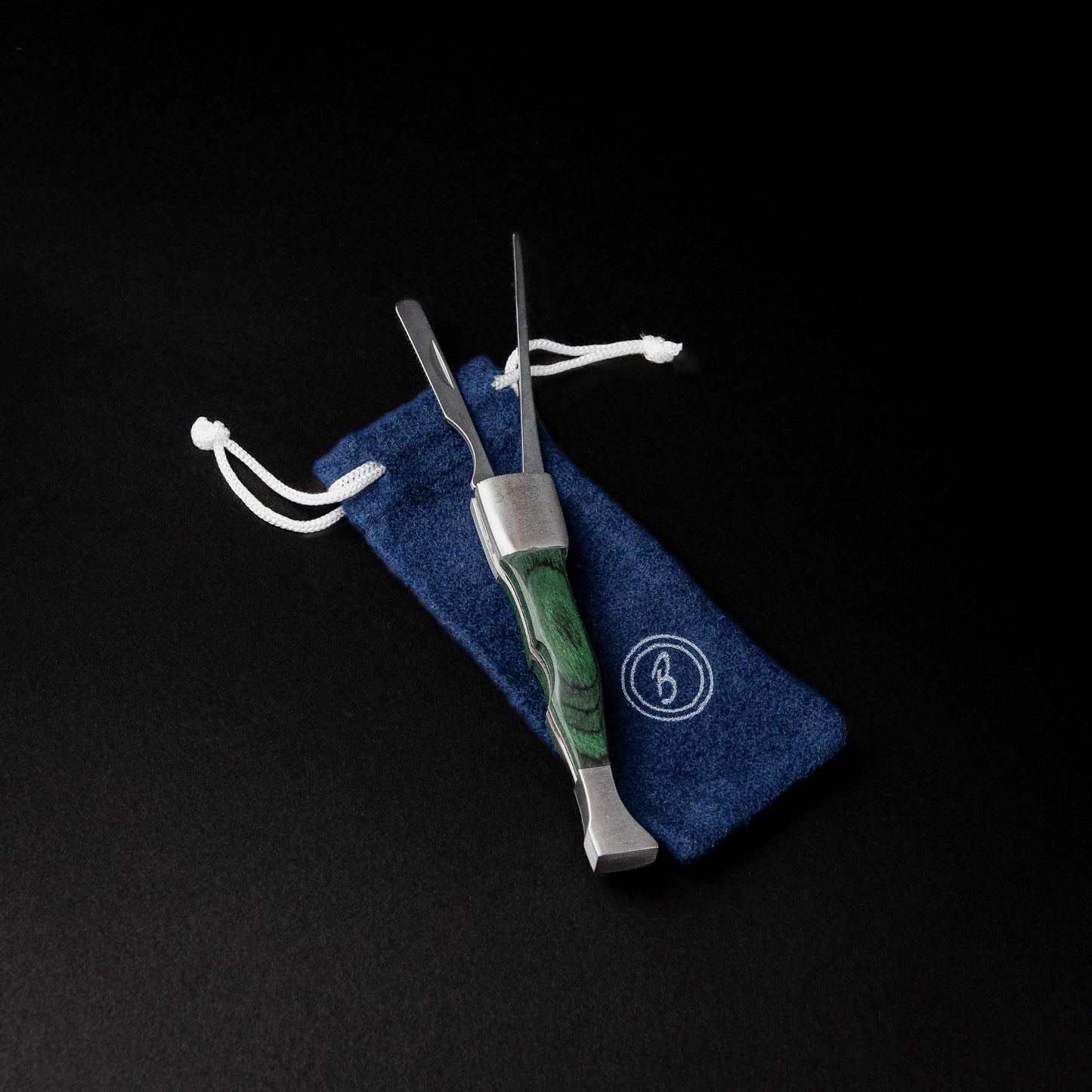 BRIGHAM PIPE TOOL WOOD INLAY