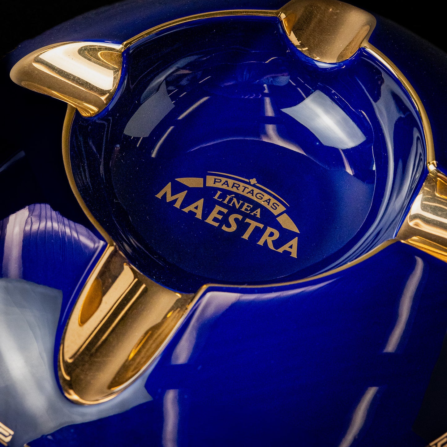 PARTAGAS LINEA MAESTRA FOUR CIGAR ASHTRAY