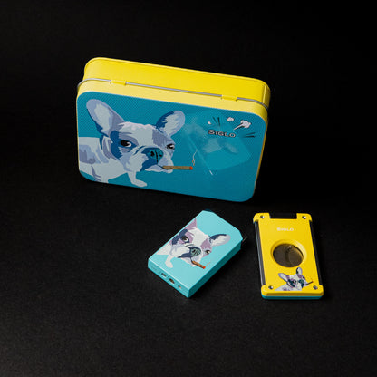 YEAR OF THE DOG LIGHTER CUTTER SET