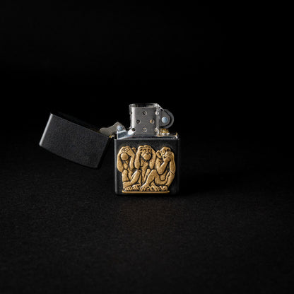 ZIPPO LIGHTER THREE MONKEYS
