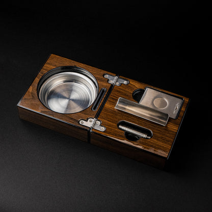 SINGLE CIGAR TRAVEL ASHTRAY
