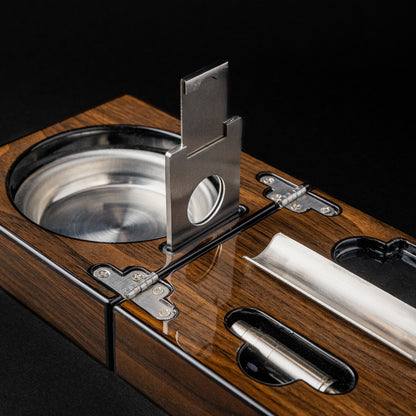 SINGLE CIGAR TRAVEL ASHTRAY