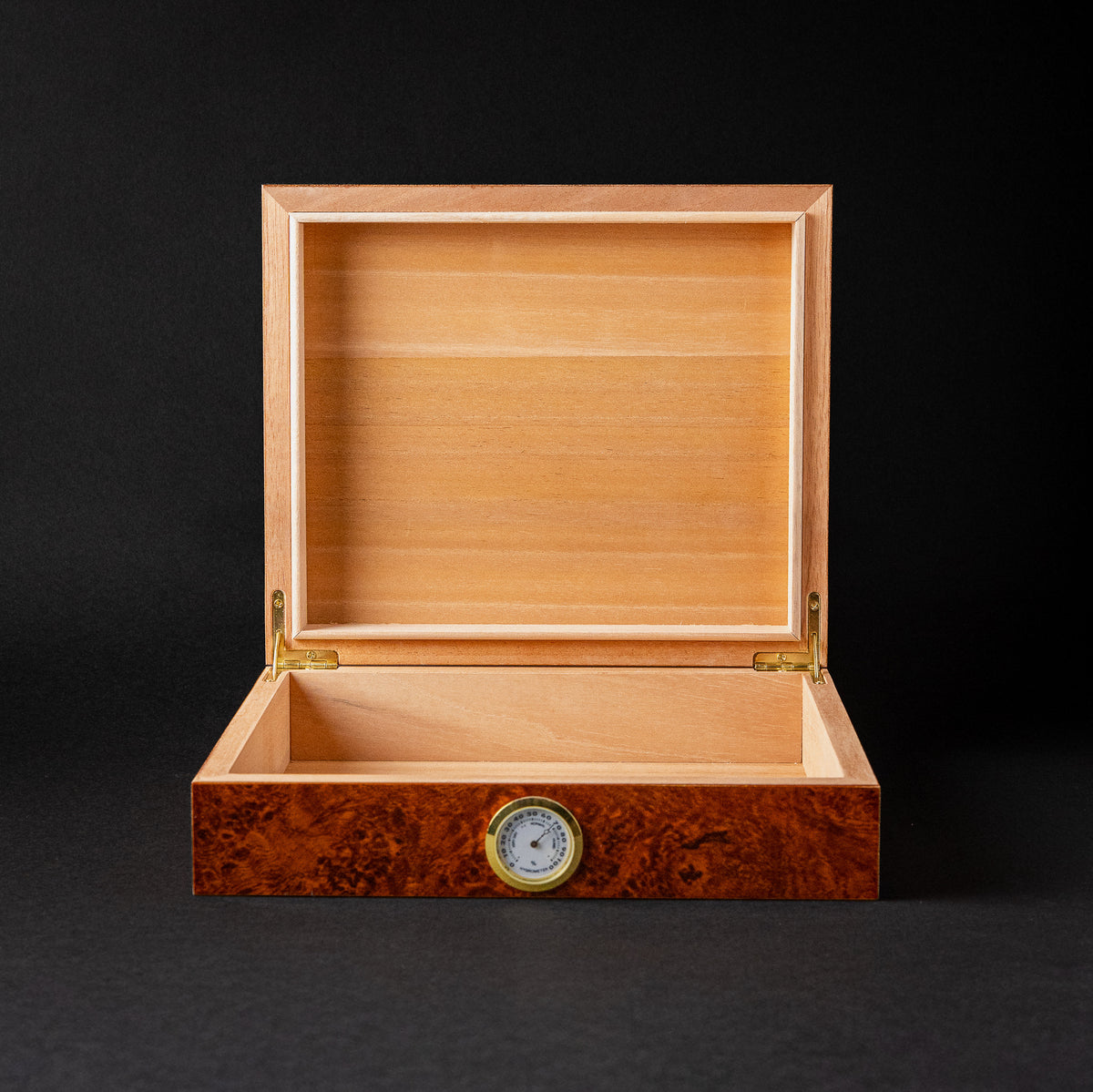 BURL HUMIDOR 25 COUNT