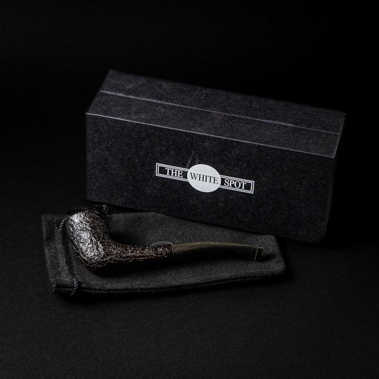 DUNHILL WHITE SPOT SHELL BRAIR 3421