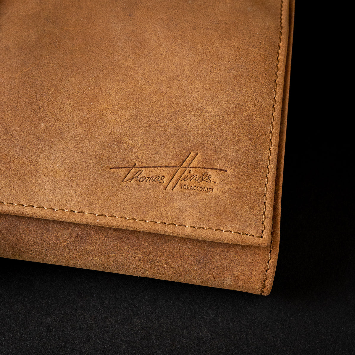 THOMAS HINDS ROLL-UP TOBACCO PIPE CASE