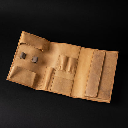 THOMAS HINDS ROLL-UP TOBACCO PIPE CASE