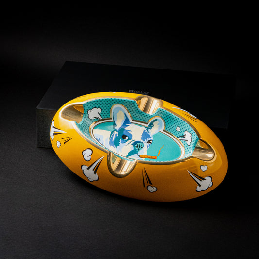 SIGLO YEAR OF THE DOG FOUR ASHTRAY