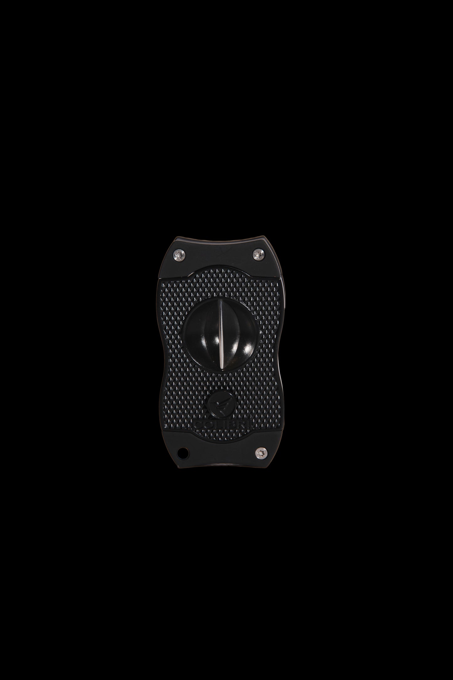 COLIBRI DIAMOND V-CUT CIGAR CUTTER - BLACK + BLACK